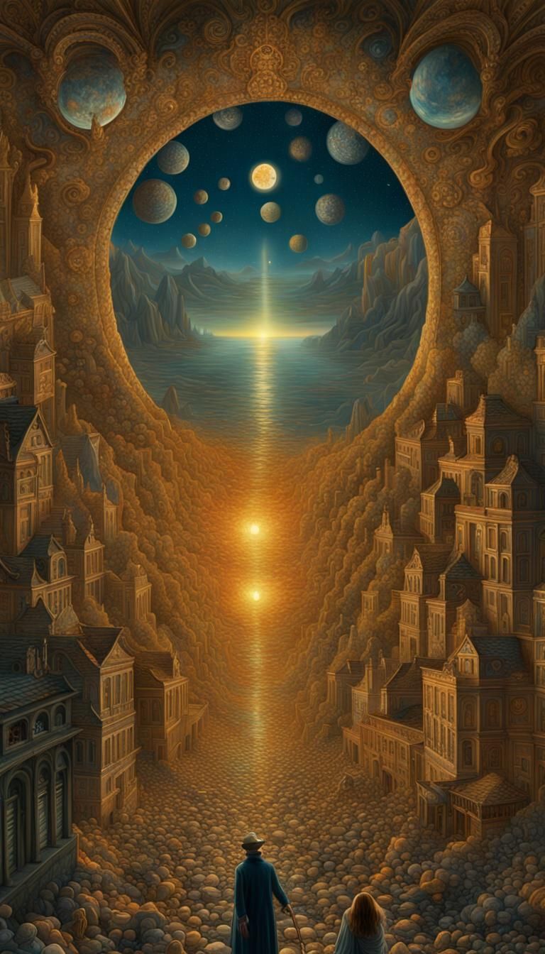 Surreal Dreamscape in Magical Realism