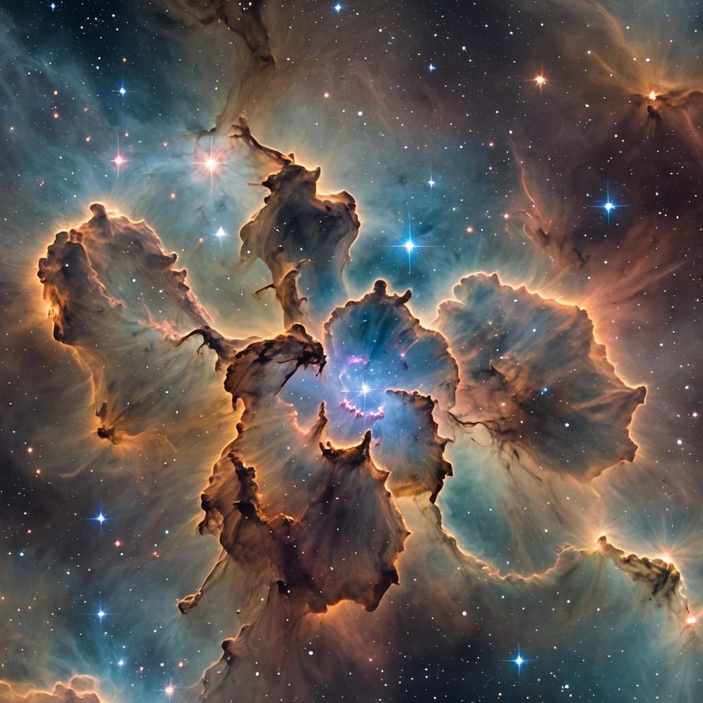 Stunning Nebula Captured with Professional Photography