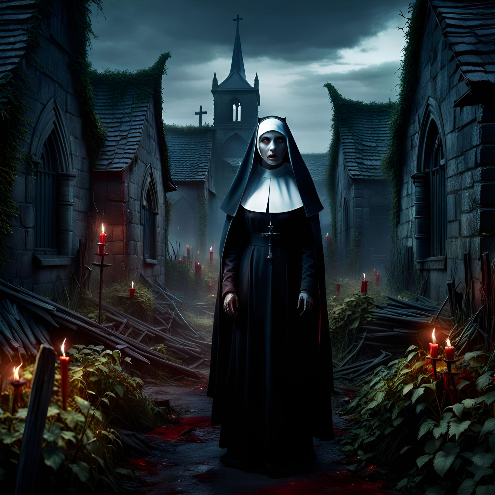 Cursed Nun Haunts Abandoned Scottish Village