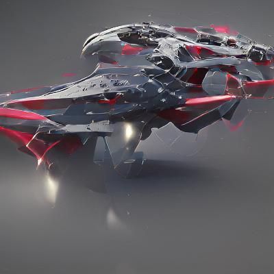 Menacing Spaceship Design for Interstellar Travel