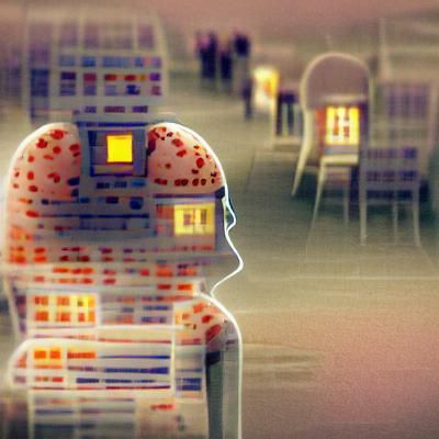 Melancholic Window: An AI Interpretation of Loneliness