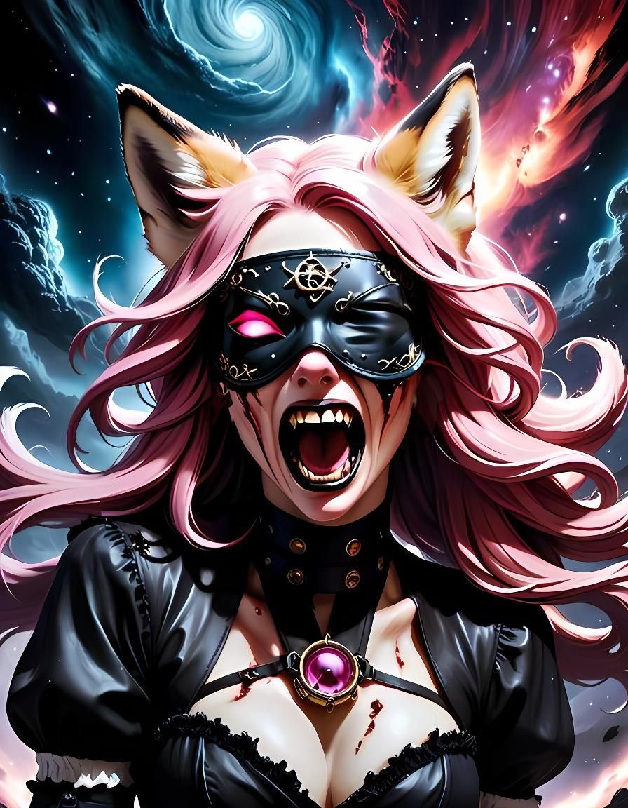 Occult Fox-Girl as Mistress of Azathoth