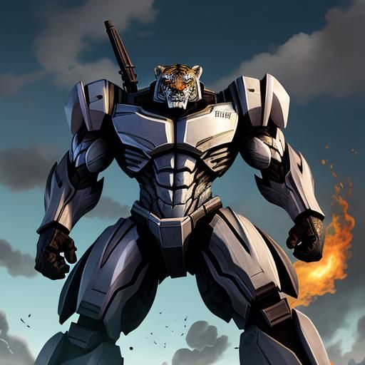 Megatron Tiger Fusion: A Robot Animal Hybrid