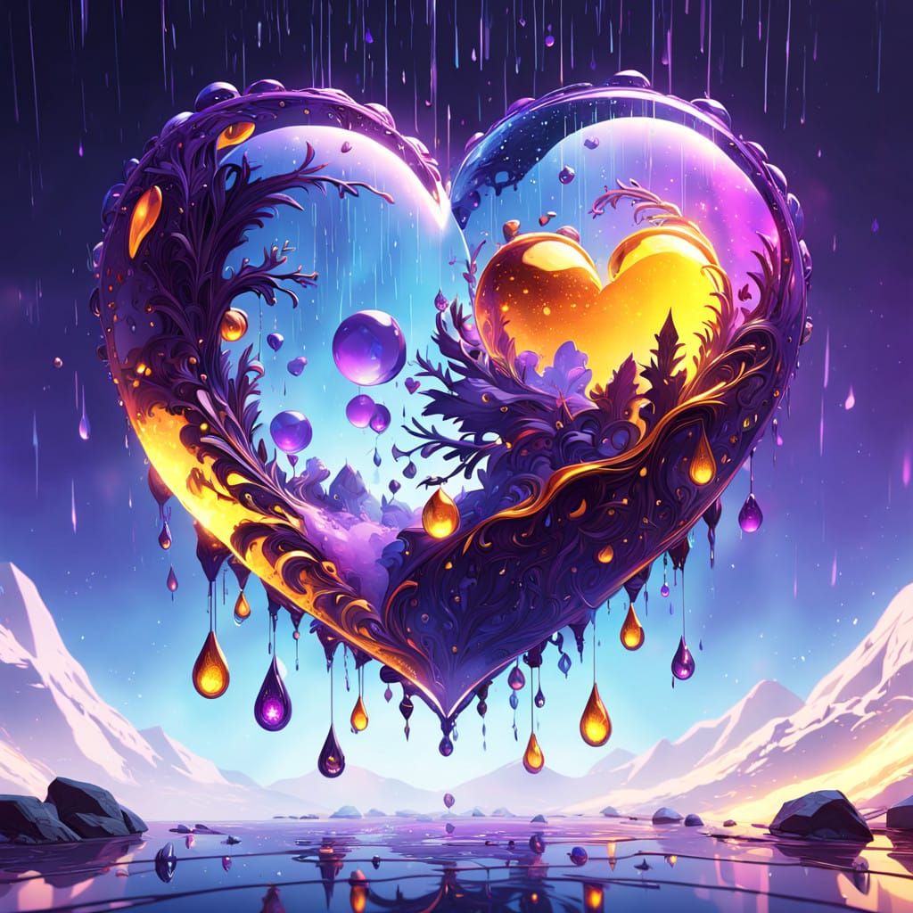 Rain falls in the minds of those who imagine.