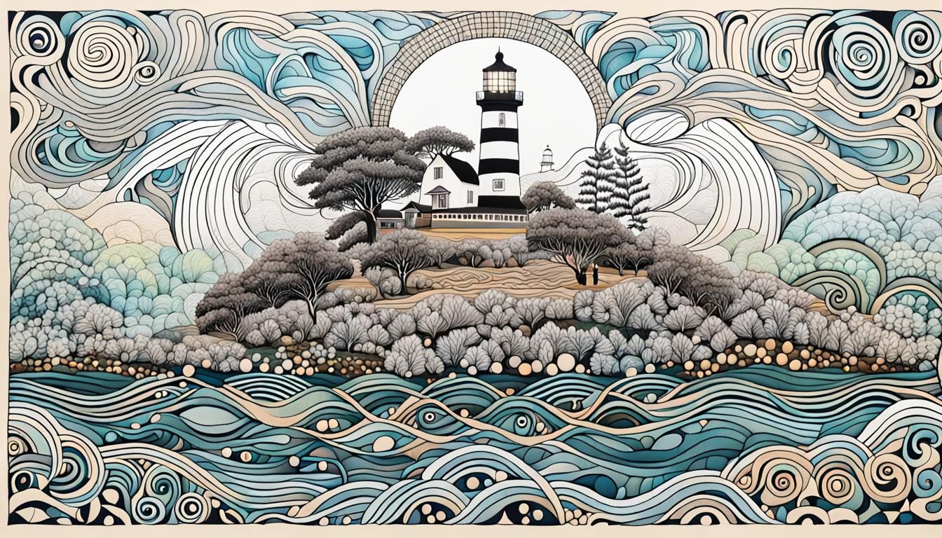 (Fraktyle Portrait), Rivertree, Yamba, Lighthouse, Flora intuitive hyper adaptive heergaard genus 3-manifold, fraktyle w...