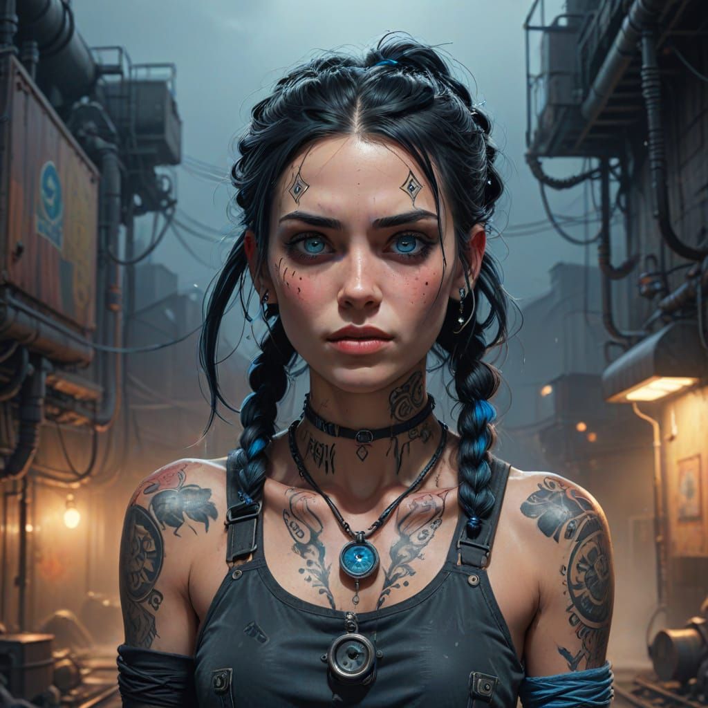 Mysterious Zaunite Enchantress Reveals Dark Secrets in Cyber...