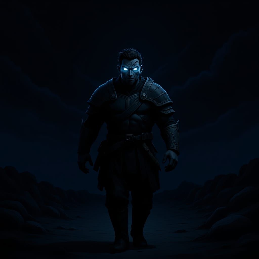 Lone Warrior in Dark Land, 3D Anime Style