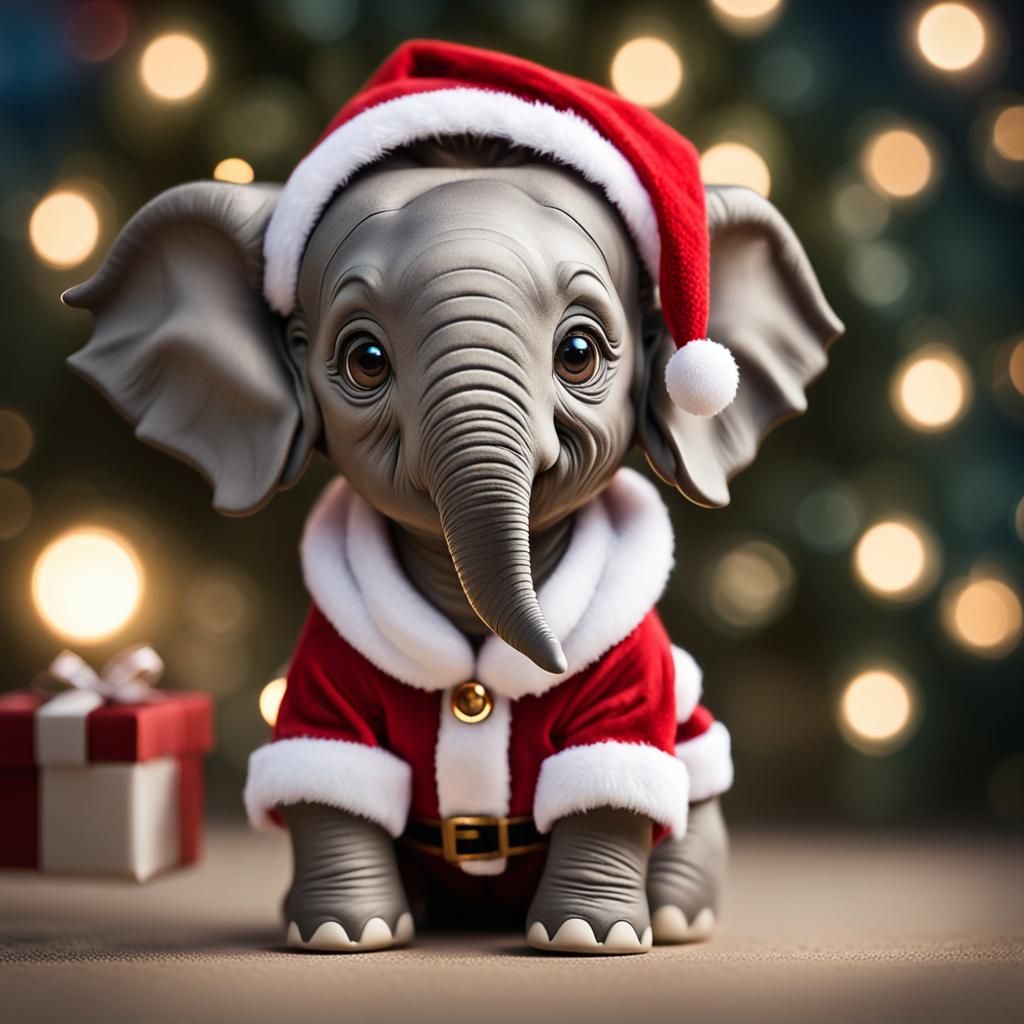 Santa Elephant