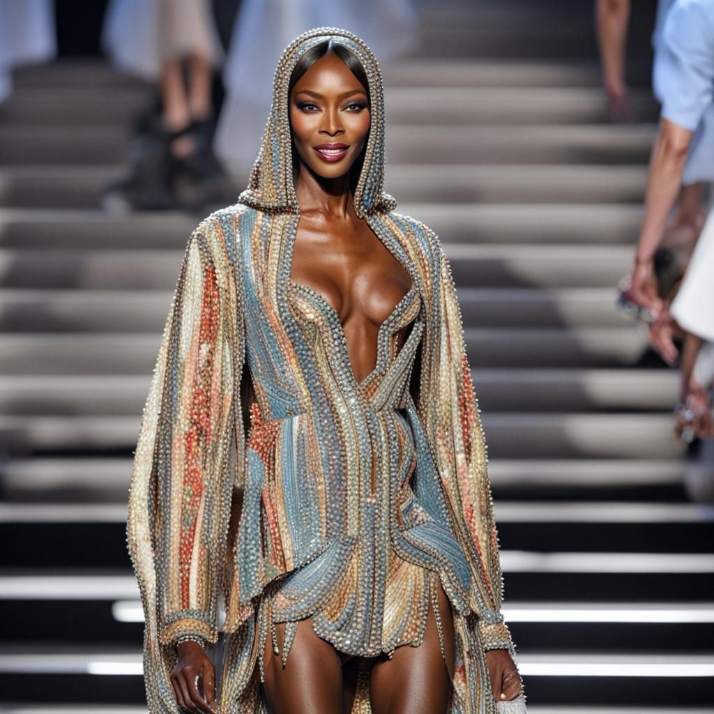 Naomi Campbell: Catwalk Icon in Motion
