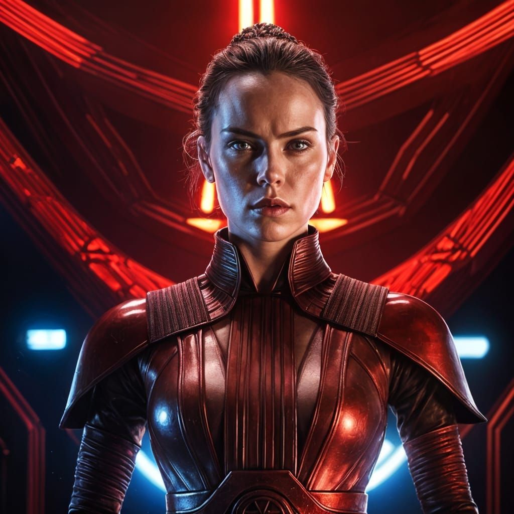 Evil Empress Rey Palpatine as Sith Tyrant