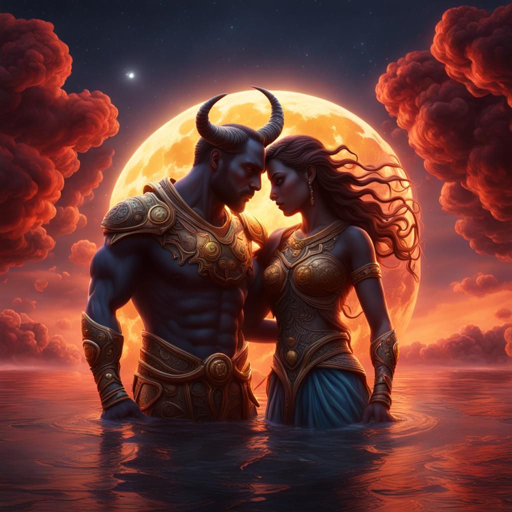 Taurus Couple: Twinflame Love Under Moon Eclipse