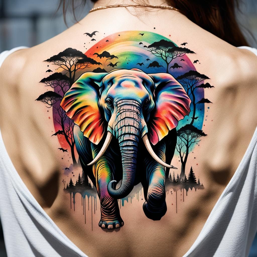 Idée tatouage éléphant