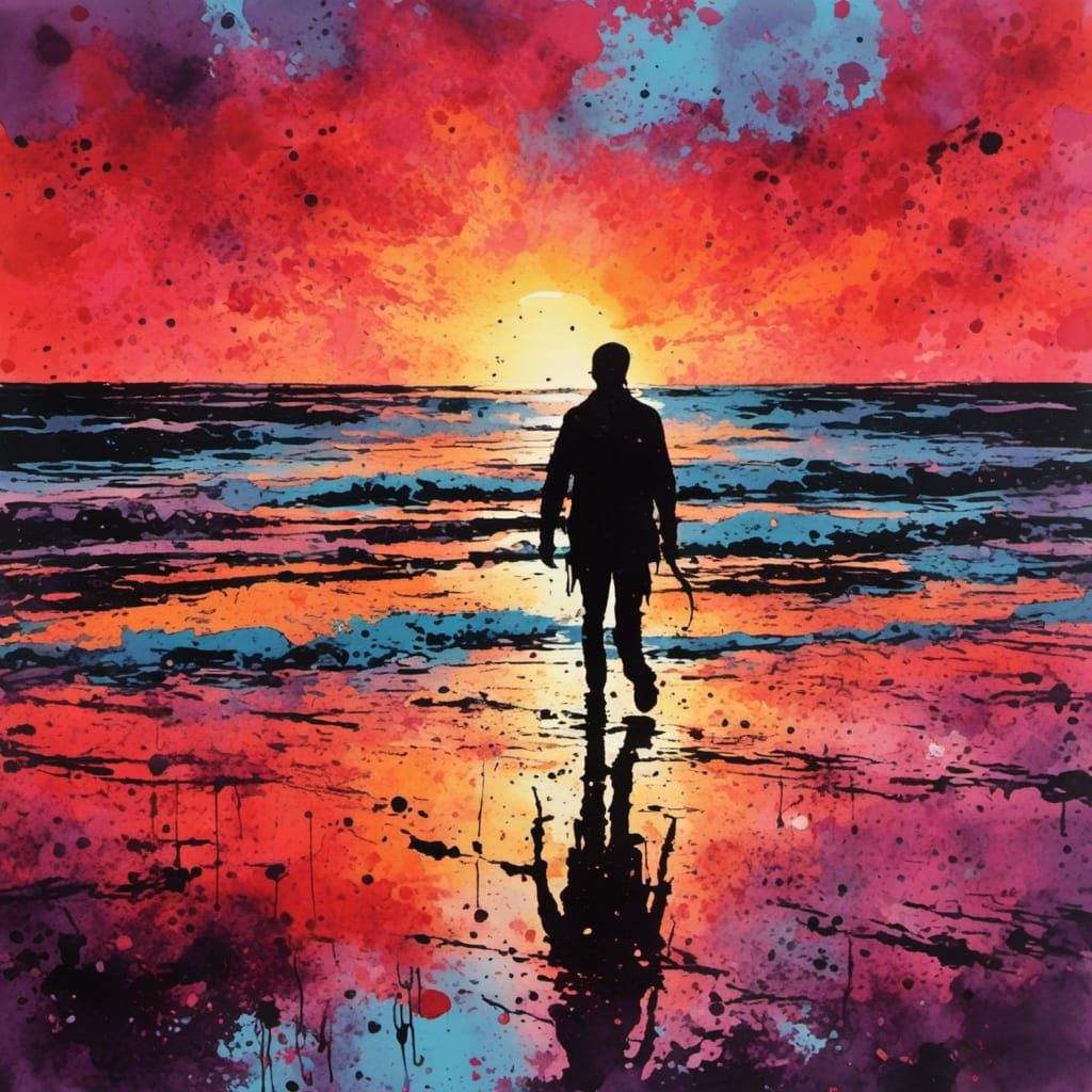 Another day is done, say goodbye to the setting sun