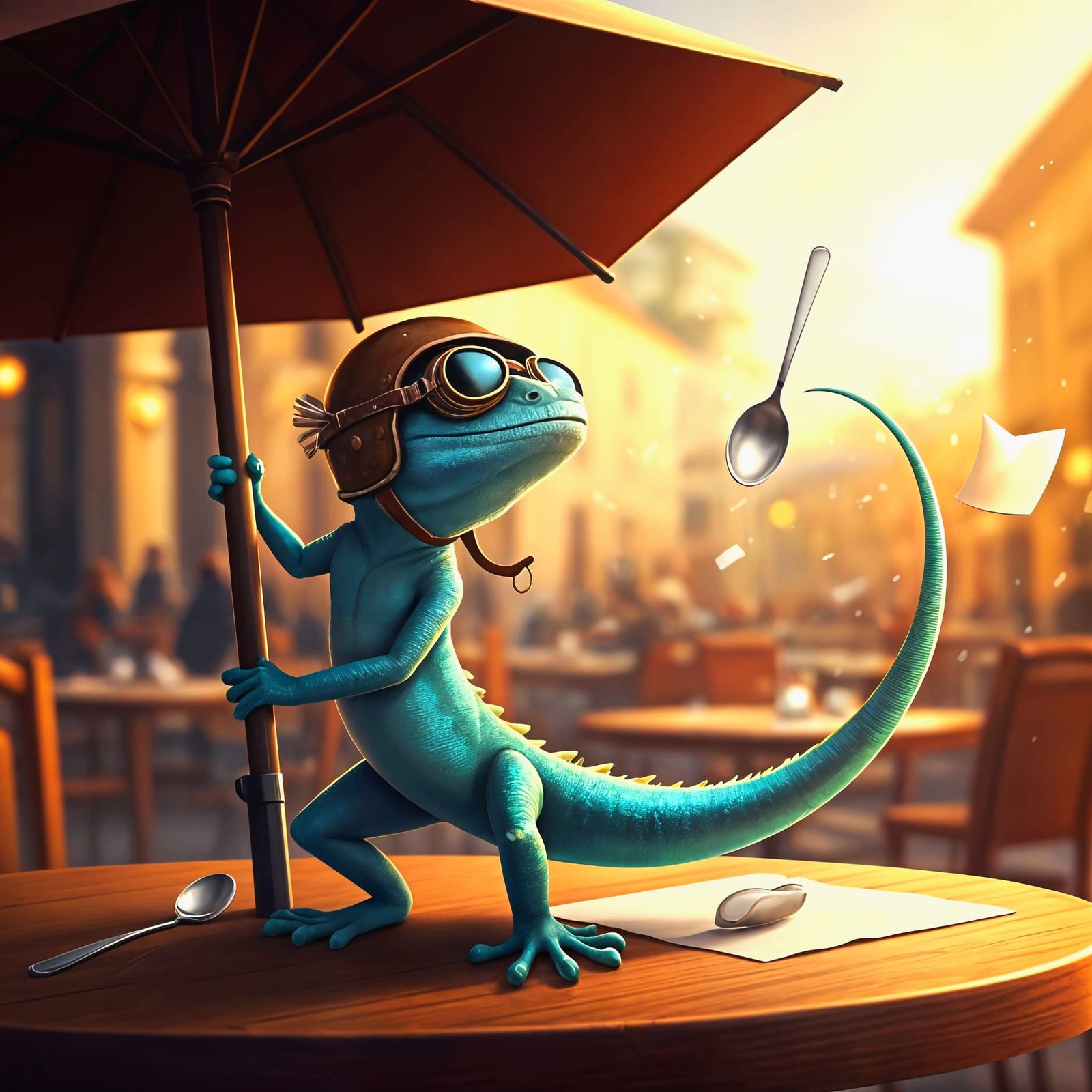 The Turquoise-Tailed Hero