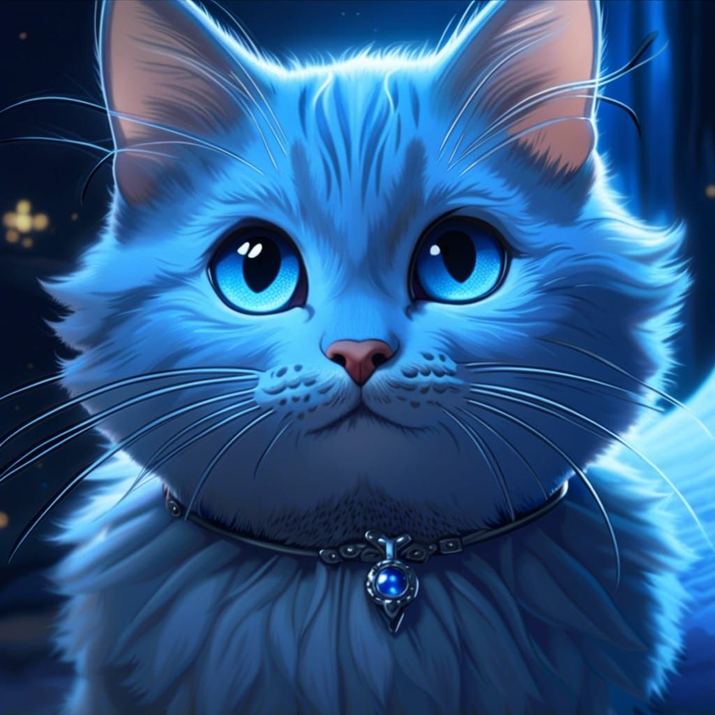 Kitten as Cinderella in Keane Style