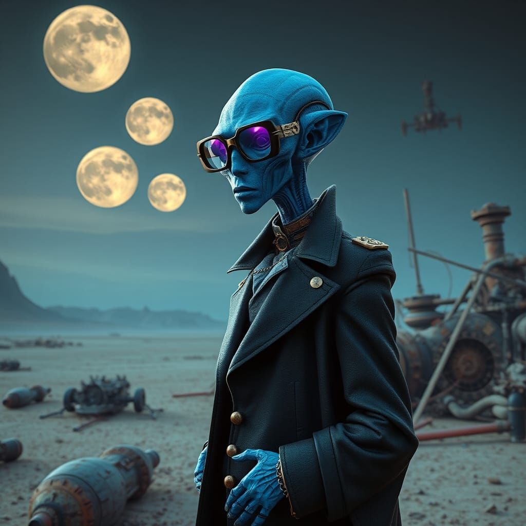 “Gallery of Elegant Aliens” (6)