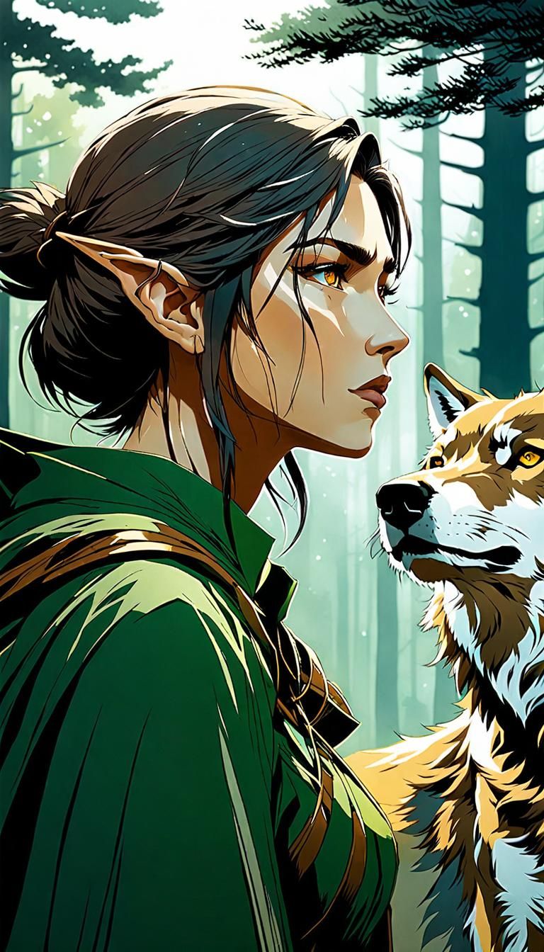 Elara Nightbloom / Wood Elf Ranger