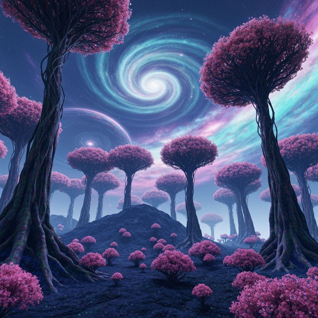 Abstract Geometric Painting with Vibrant Colors and Rich Tex...