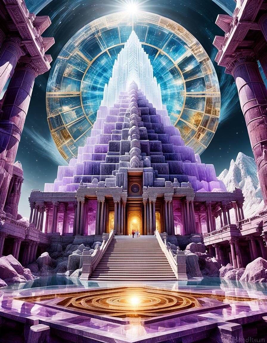 Atlantis Temple of Sound: Crystal Technology in Fantasy Art