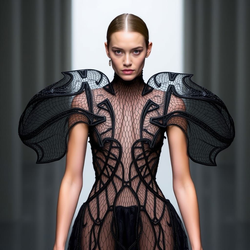 Futuristic Fashion Design Inspired by van Herpen