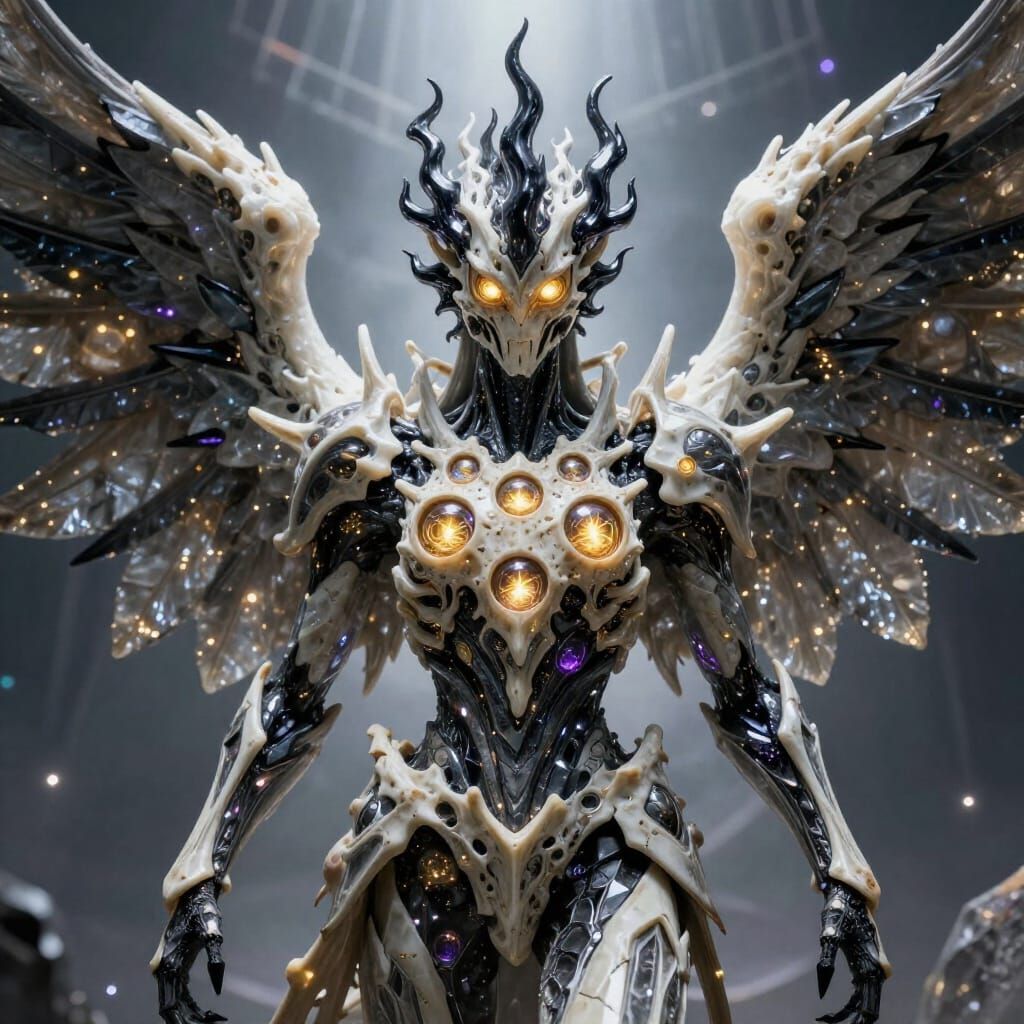 Samael Shedim: Six-Winged Angelic Entity