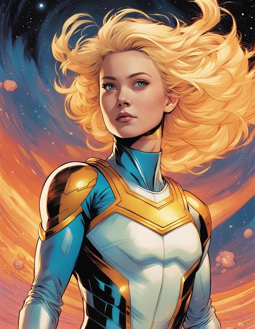 Saturn Girl: Telepathic Heroine in Cinematic Style
