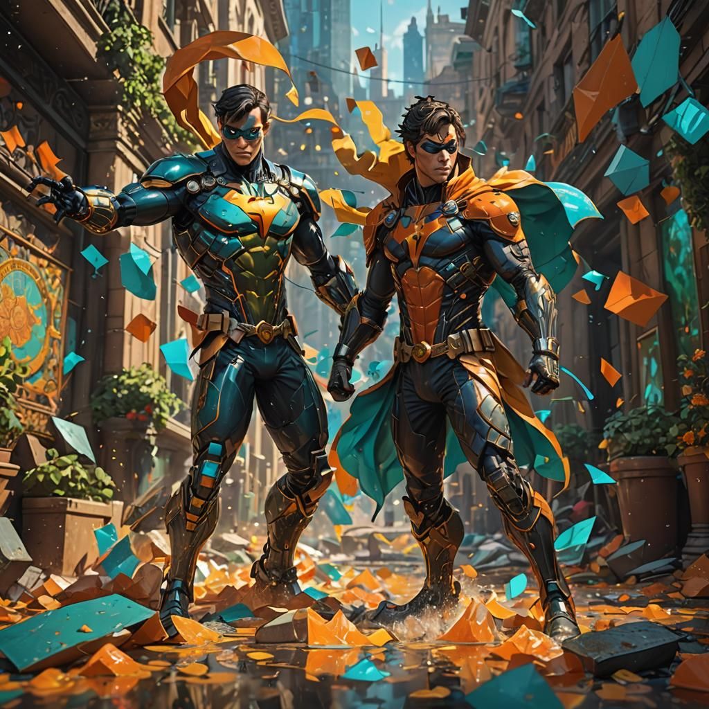 Tim Drake Concept Art in Dynamic Lighting