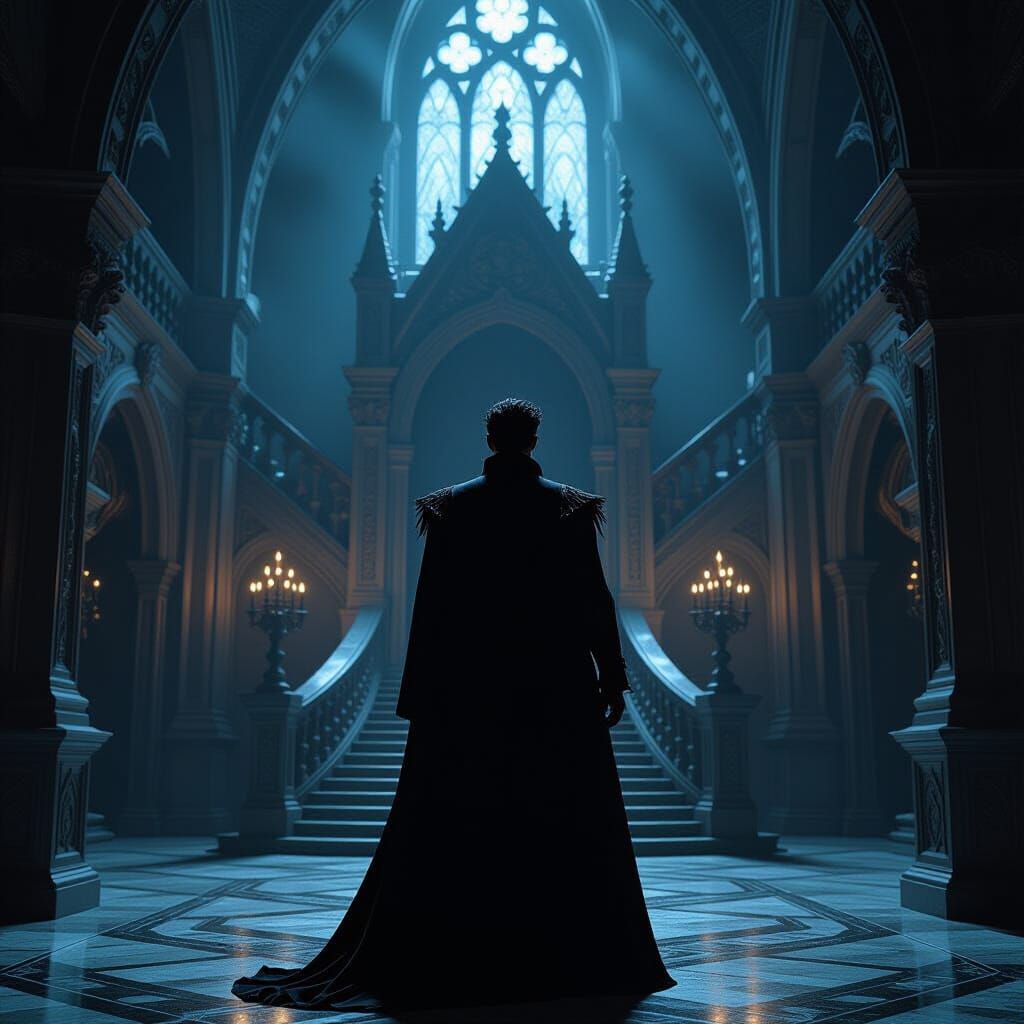 The Sandman in His Castle, Gothic Architecture