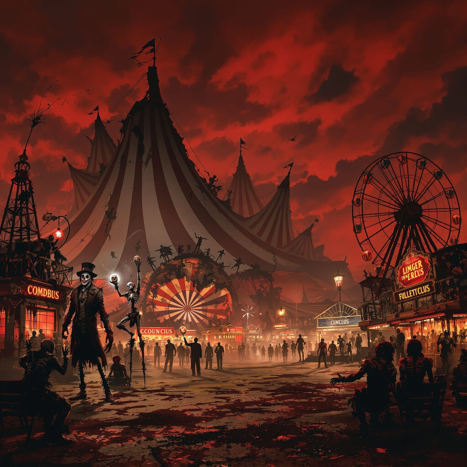 The crimson moon carnival