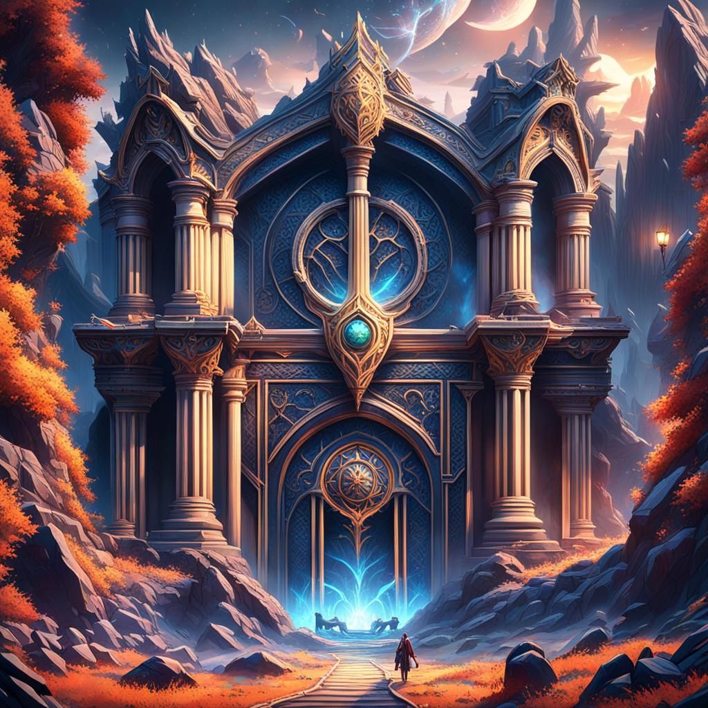 Love Opens Worlds: Detailed Matte Painting