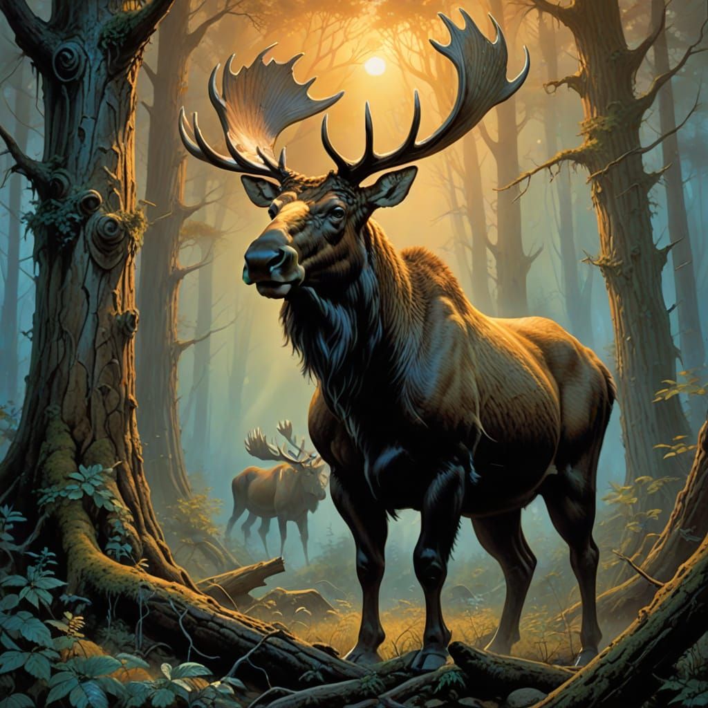 A Moose once bit my Sister