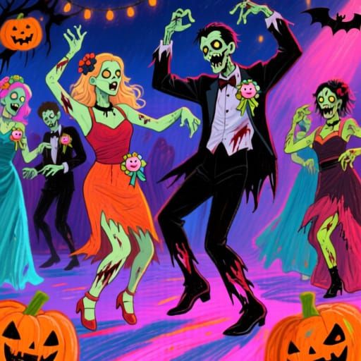 Zombie Prom Night: 80s/90s Style Dance Party