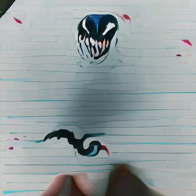 Menacing Venom Digital Rendering
