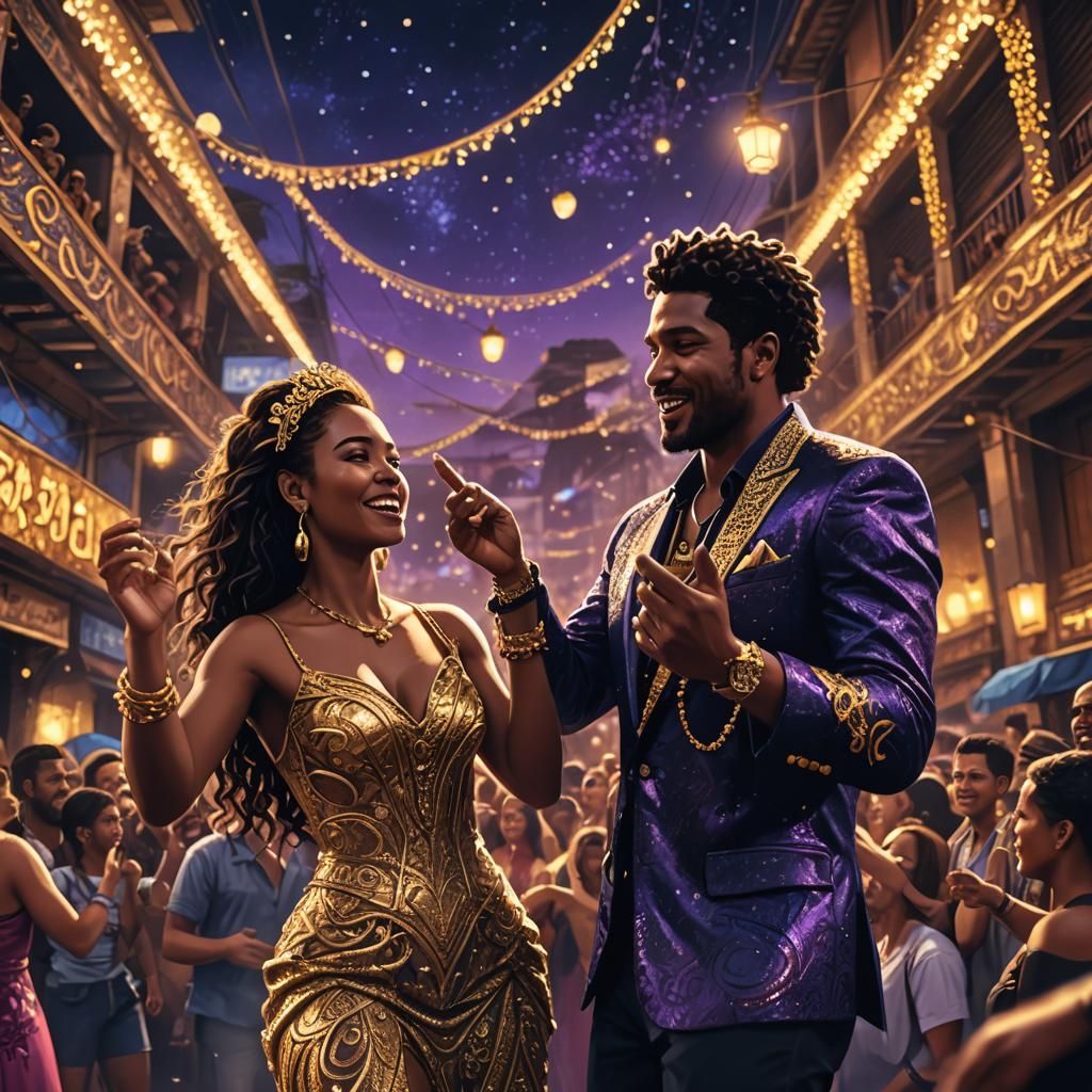 Brazilian Music Duo in Rio: Digital Matte Painting