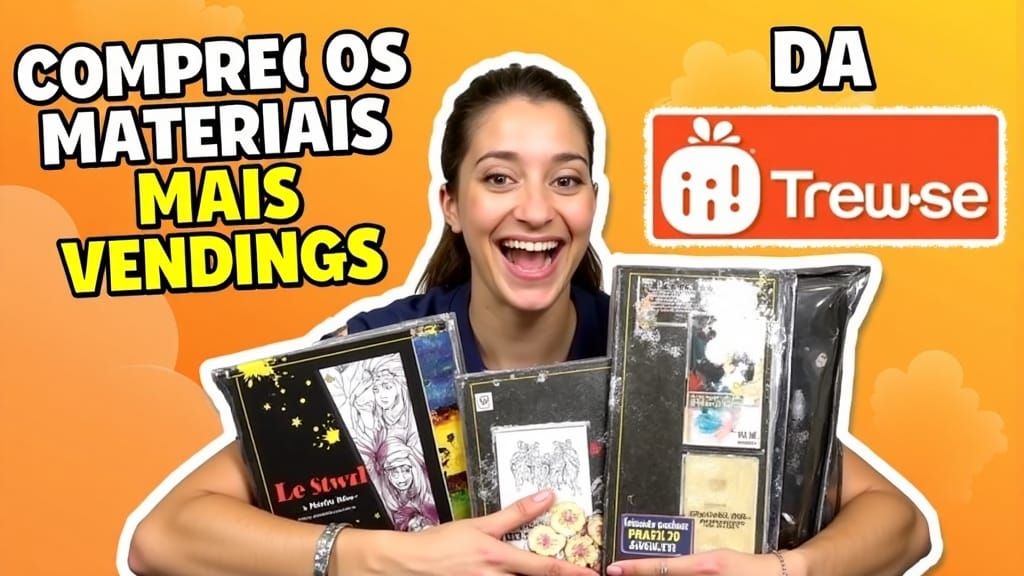 Brazilian Marketplace Scene in Romero Britto Style