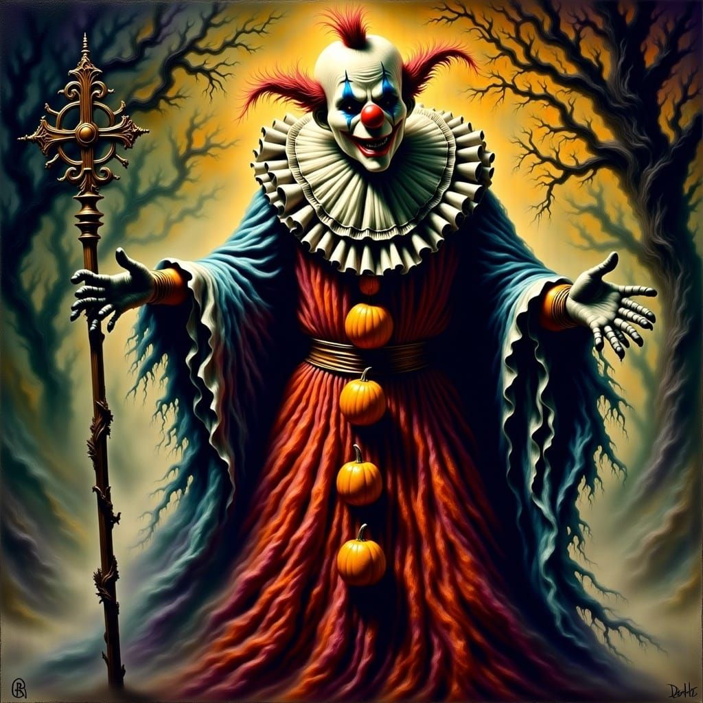 Bozo the Executioner: Comic Book Art