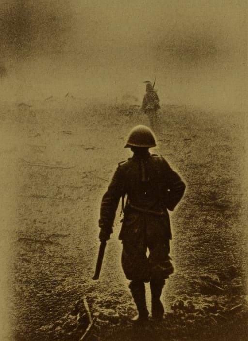 Ethereal WWI Soldier Haunts Verdun Battlefield