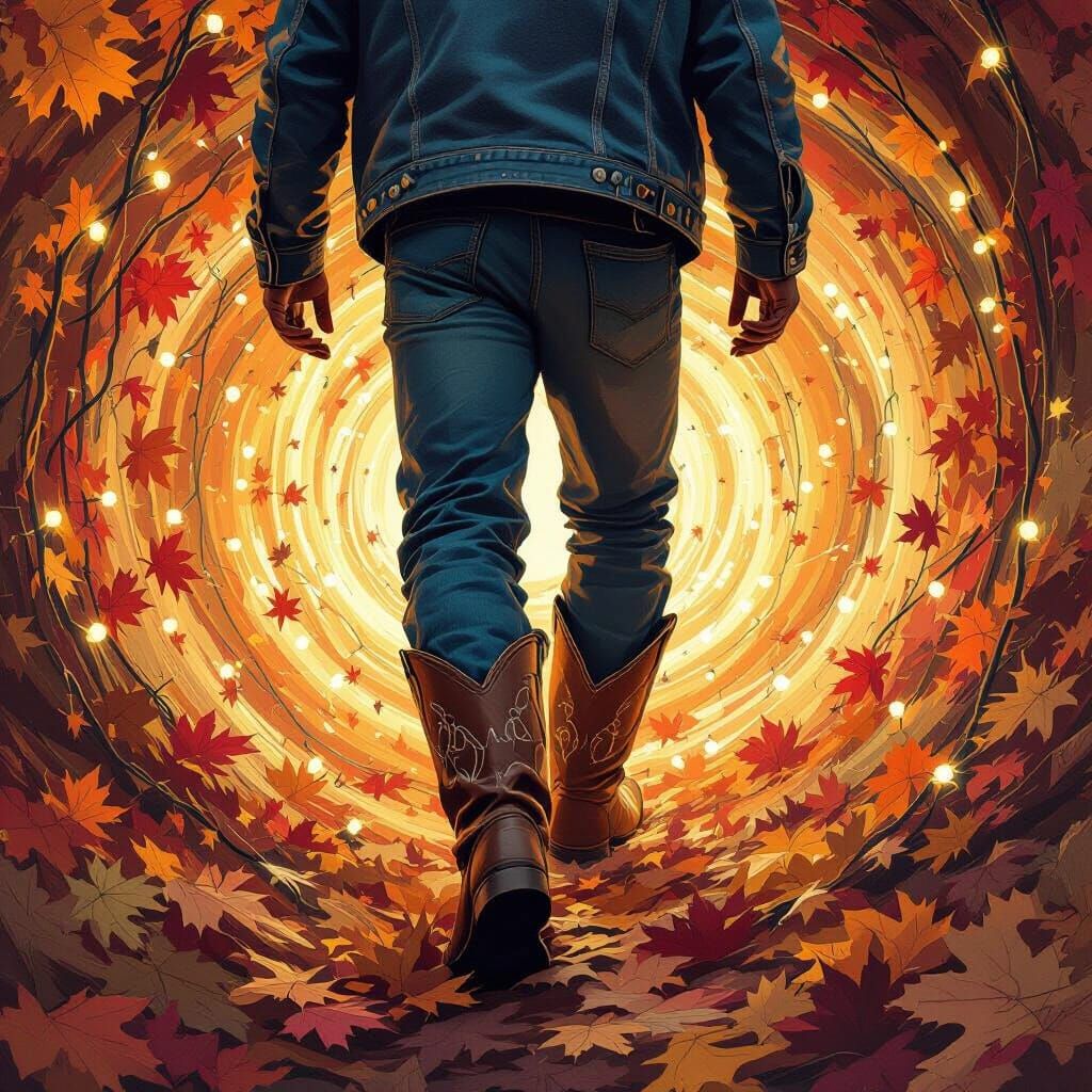 Cowboy Steps into Infinity: Autumn Carnivality