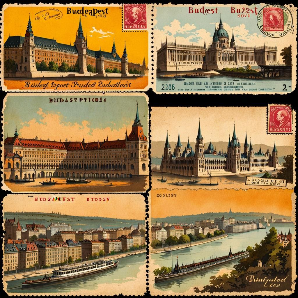Budapest postcards