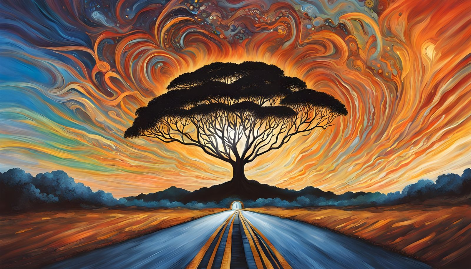 I'm on the highway to the Dreamtime. Wandjina energy burst. ...