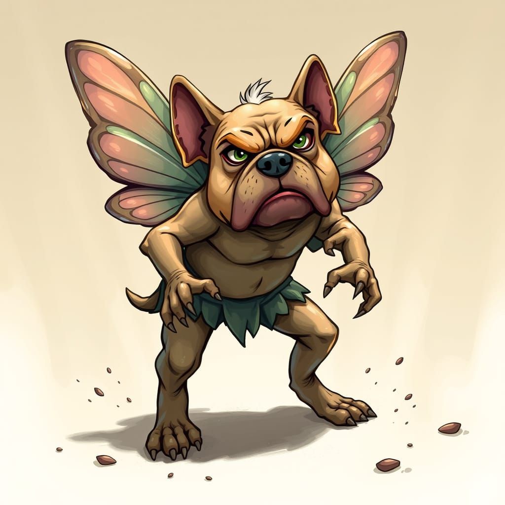 Intimidating Fairy with Bulldog-like Grumble