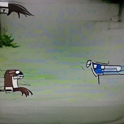 Regular Show AI Image