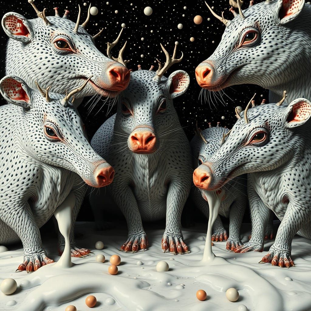 Arthouse Aardvark Enigma in Thermal Vibrance