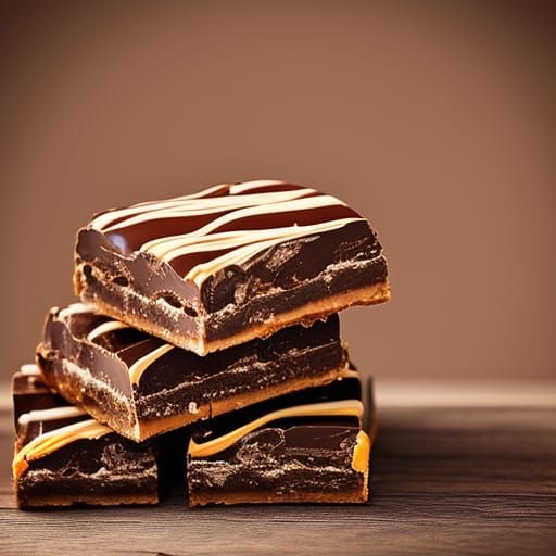 Snickers Bar Portrait: Studio Photography on Wood