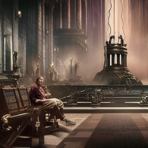 Shining Justice: Epic Digital Matte Painting