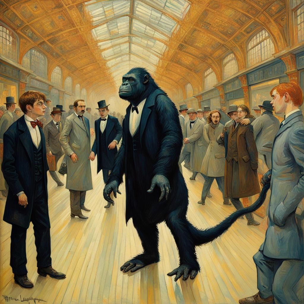 Harry Potter and the Thunderdoodle: Post-Impressionist Horro...