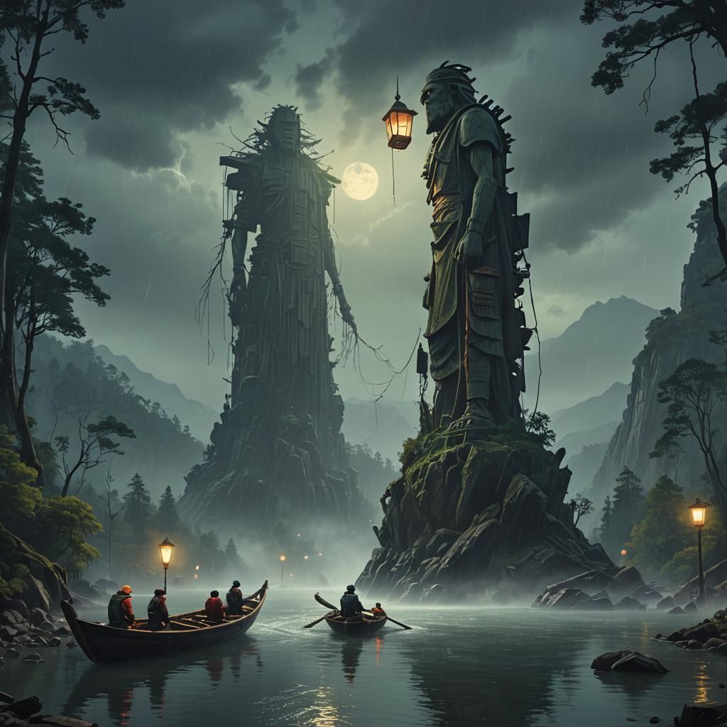 Colossus of Rhodes: Fantasy Digital Matte Painting