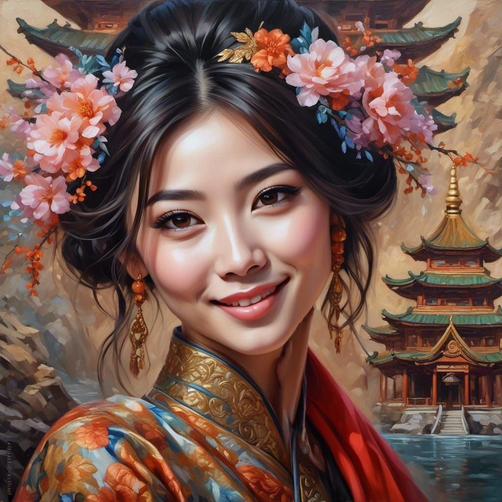 Asian woman