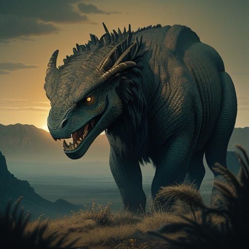 Primordial Beasts in a Golden Twilight