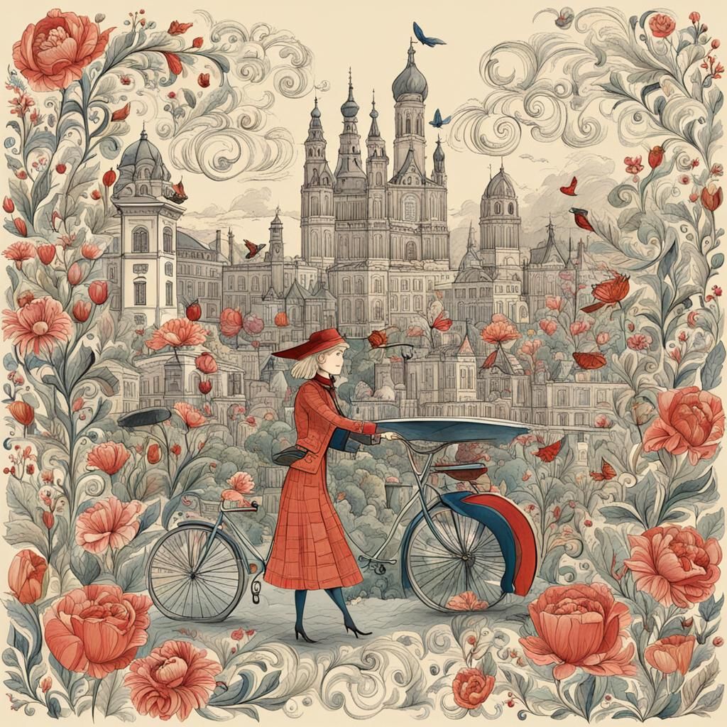 Bicycling near the City